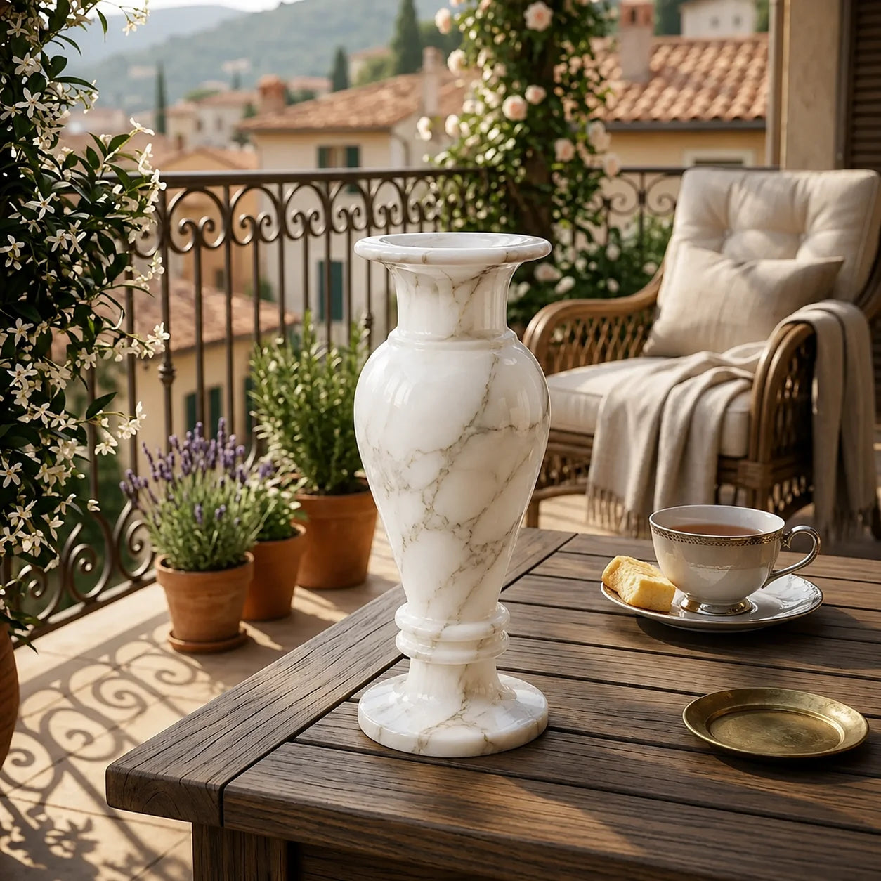 Verona Onyx Decorative Vase