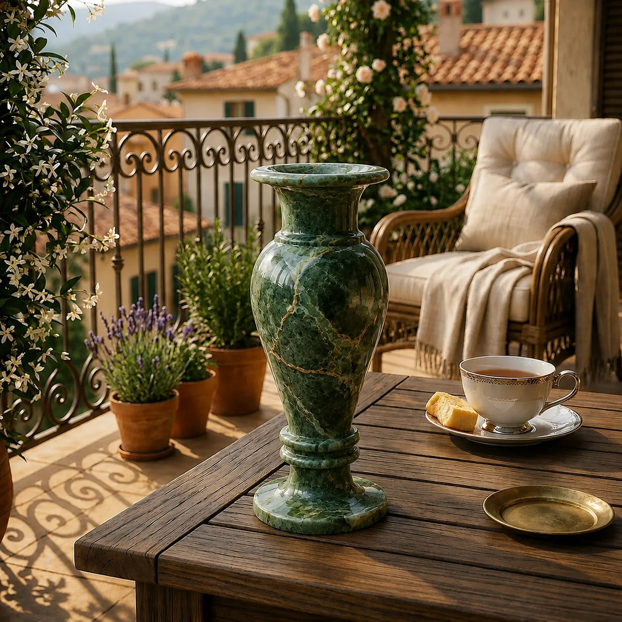 Verona Onyx Decorative Vase