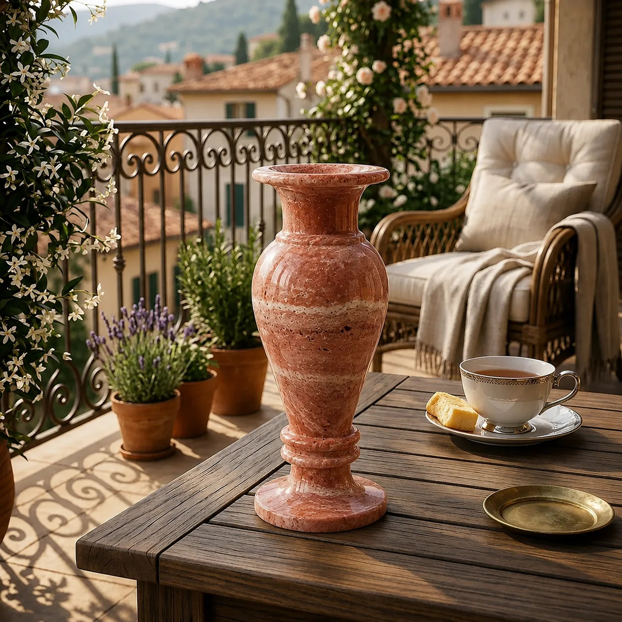 Verona Onyx Decorative Vase