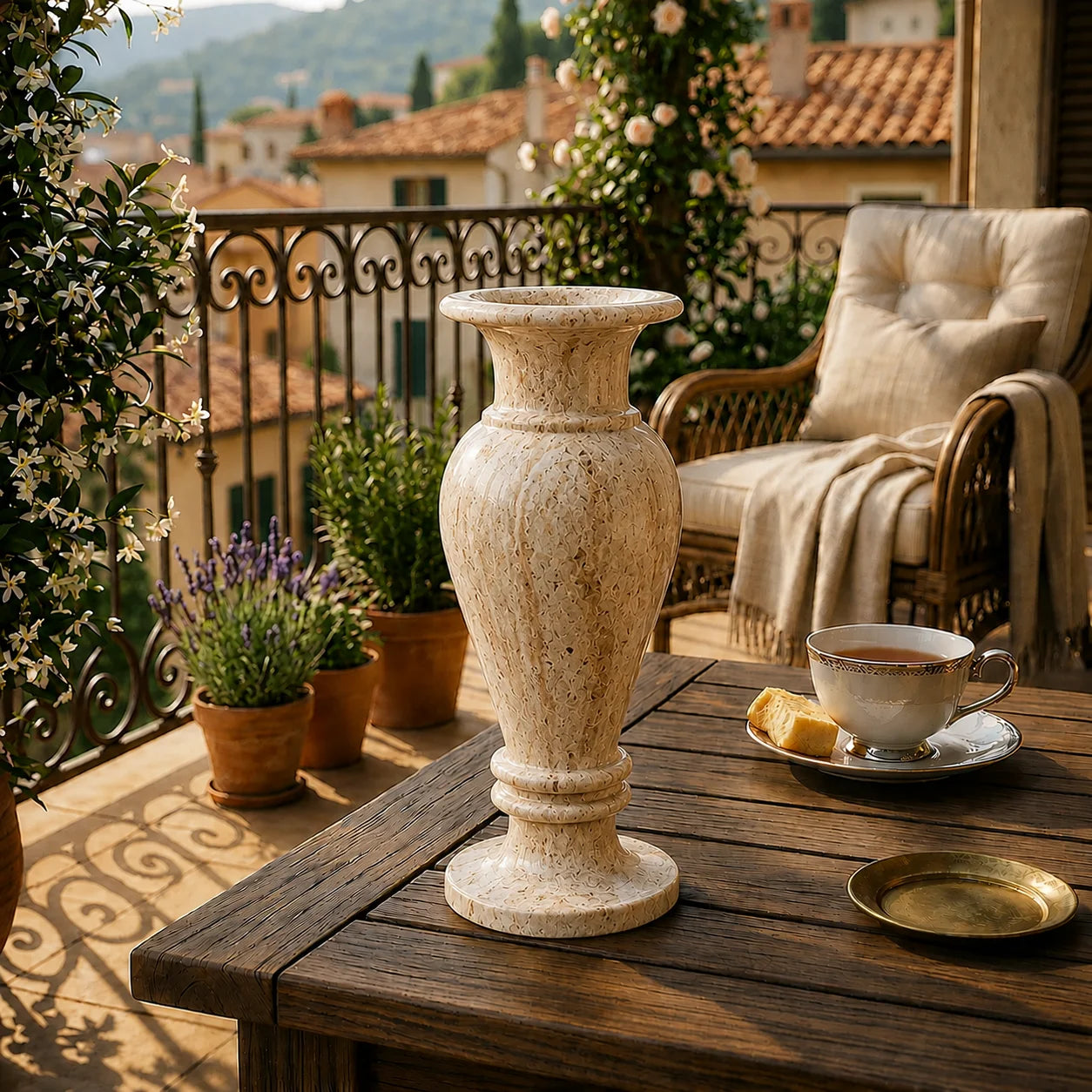Verona Onyx Decorative Vase