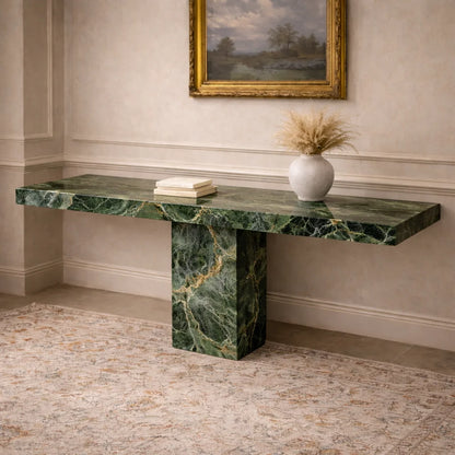 Vintage Italian Marble Console Table