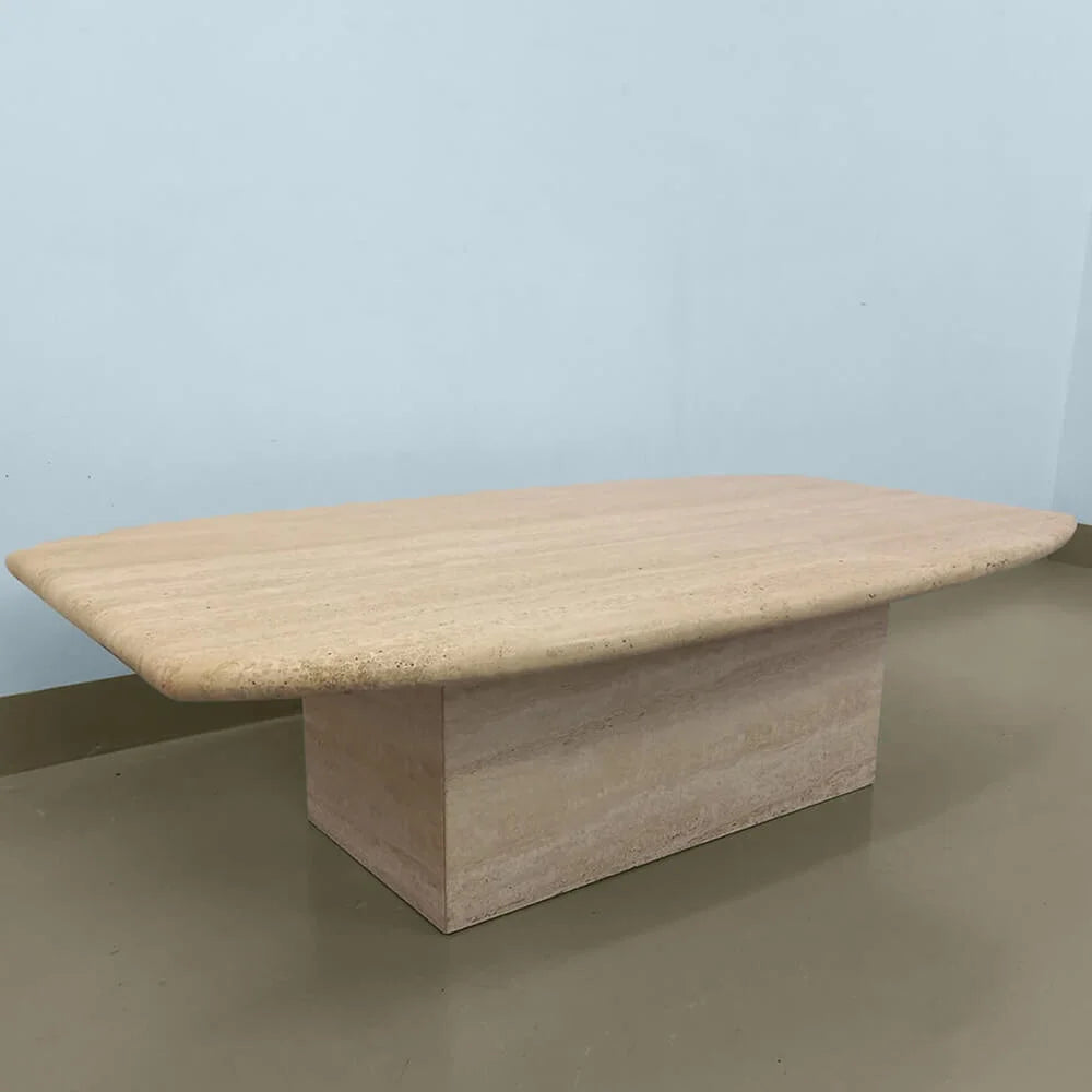 Vintage Travertine Console Table in UAE