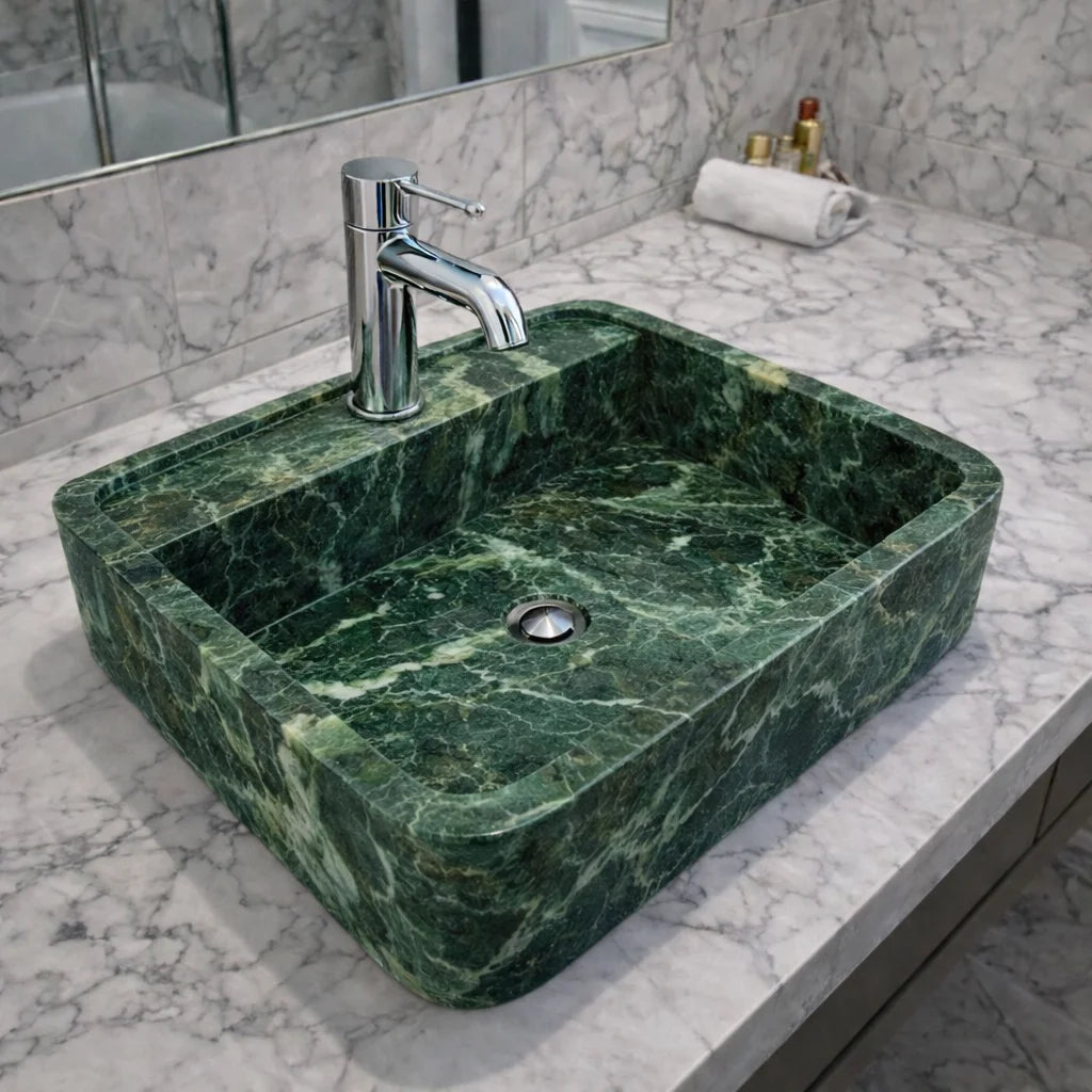 Violet Marble sink Bathroom