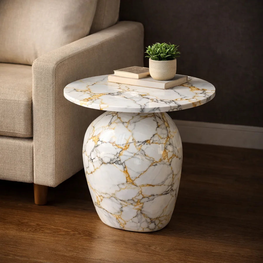 Volcano Marble Side Table