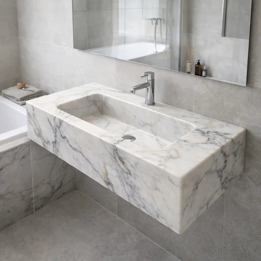 Wall Mounted Bathroom Sink
